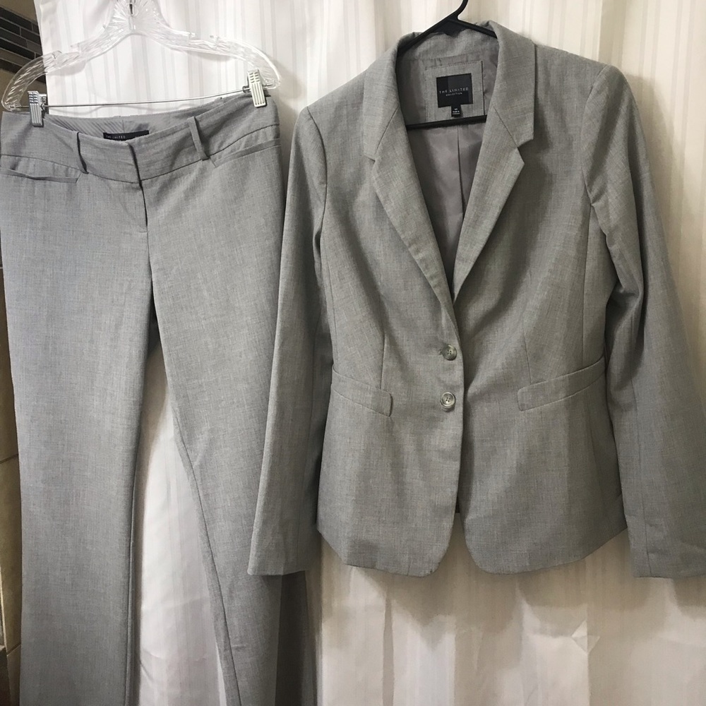 - Grey suit- like new!
